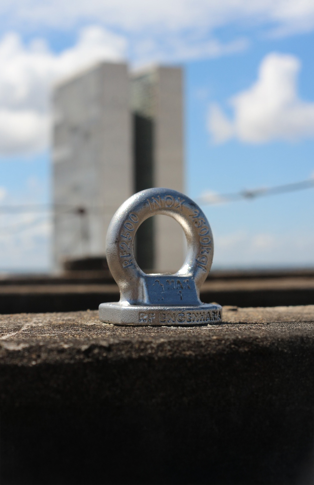 Kit Inox - Ponto de Ancoragem RF Engenharia